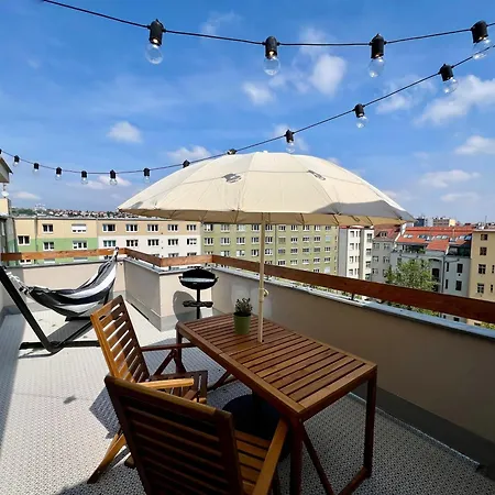 아파트 1 Bedroom With Terrace And Free Parking Near Metro *